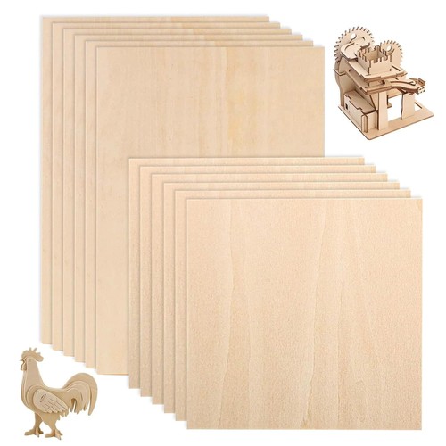 Basswood sheets pcs - 12, blank