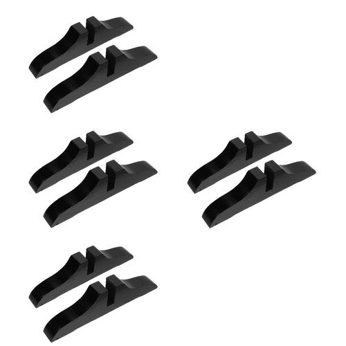 Black wooden room divider base - wooden,