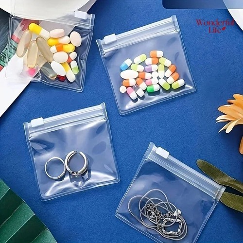 Clear reusable zipper - clear,