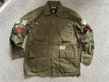 Neighborhood Combat Jacket Olive Green