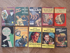 10 x Vintage Edgar Wallace