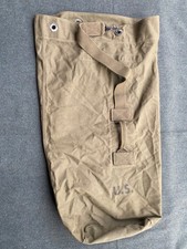 Original WW2 US Army Large Green Duffel Kit Bag - Dated Tweedies 1944