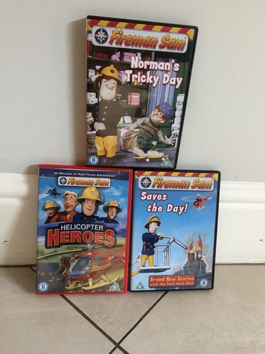Fireman sam dvd bundle - fireman, x3