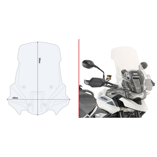 Givi d6415st high windscreen - d6415st,