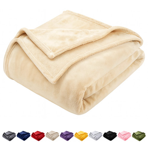 Extra large thick mink blanket - extra,