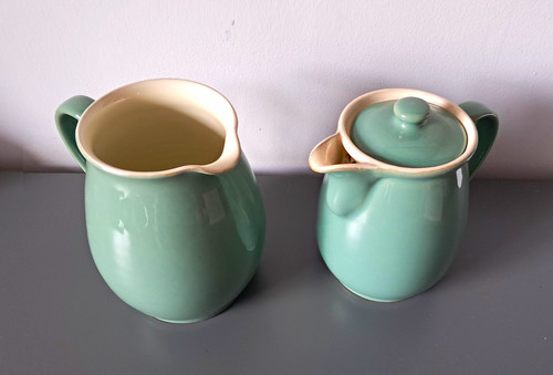 Denby green cream - denby, stoneware