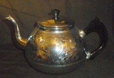 Swan Carlton metal teapot
