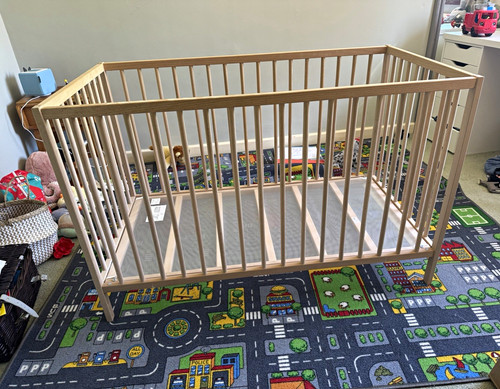 Ikea sniglar cot bed - sniglar, natural