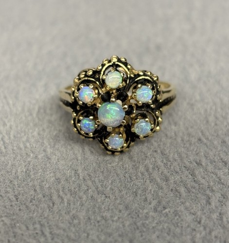 Antiqued vintage 14k gold - 14k,