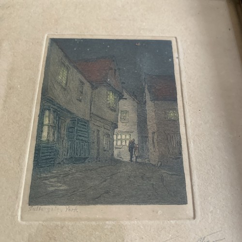 Rare signed aquatint - signed,