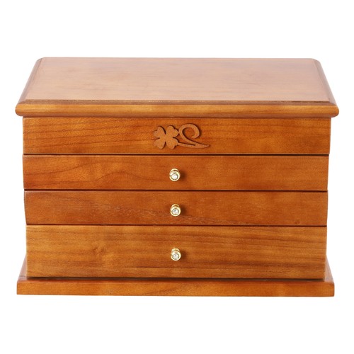 Wooden jewelry box large - jewelry,