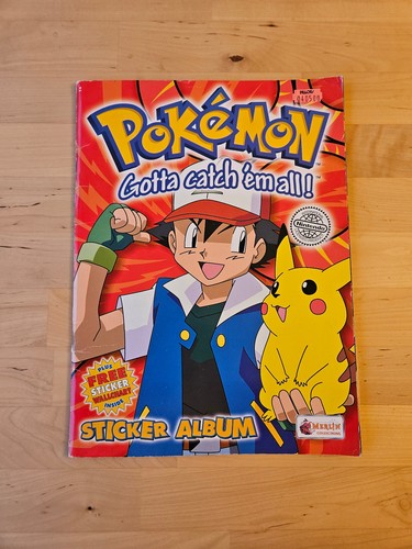Pokemon sticker album - pokemon,