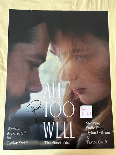 Taylor swift signed all - swift, too