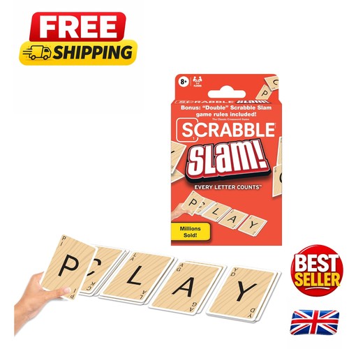 Exciting scrabble slam card - scrabble,