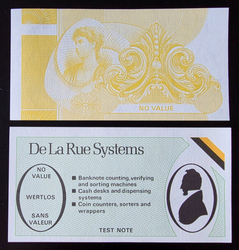 Thomas rue test bankote - thomas,
