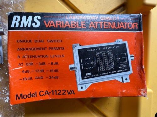 Rms variable attenuator - rms,