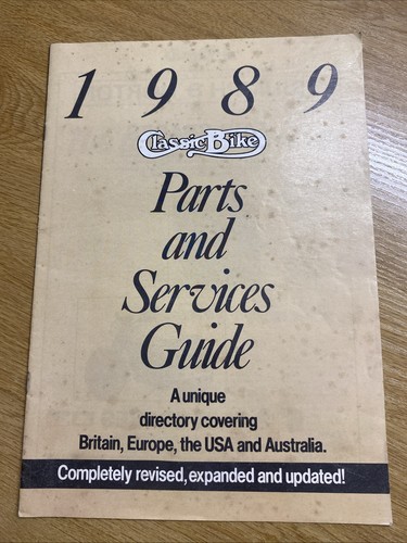 1989 classic bike - 1989, parts