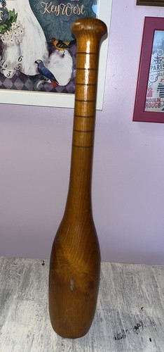 Wooden indian club - wooden,
