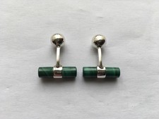 VINTAGE 925 SILVER&MALACHITE
