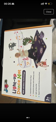 Joyjoz light dance mat - up,