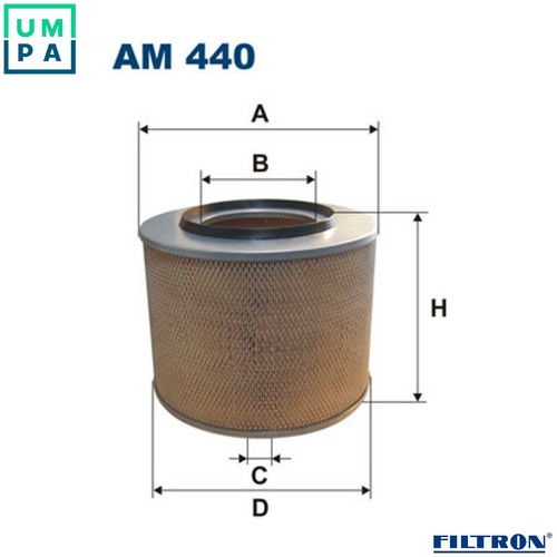 Air filter 440 for - air, am