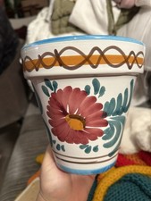 Middle Glazed Terracotta Plant