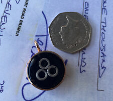 Orgonite Pendant Copper Silver And Shungite Dust EMF Protection With Magnet