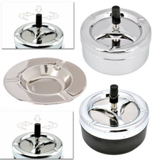 Stainless steel ashtray - steel,