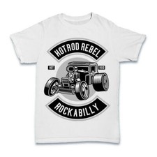 T Shirt Hotrod Rebel Hot Rod