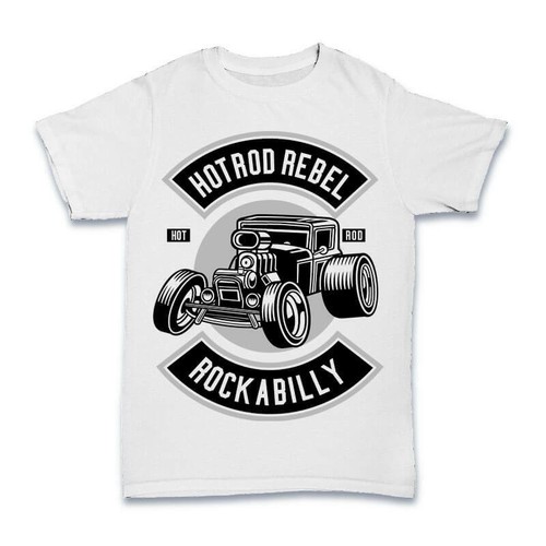 Shirt hotrod rebel - shirt,