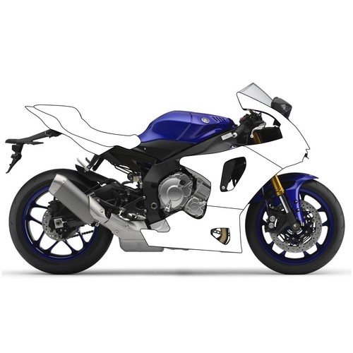 Fibreglass race fairing kit - race,