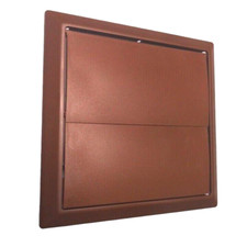 100mm 4" Brown gravity 2 flap