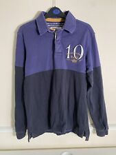 Men’s Joules Rugby Long Sleeve Polo Shirt Lions Be Barbarians Size Small