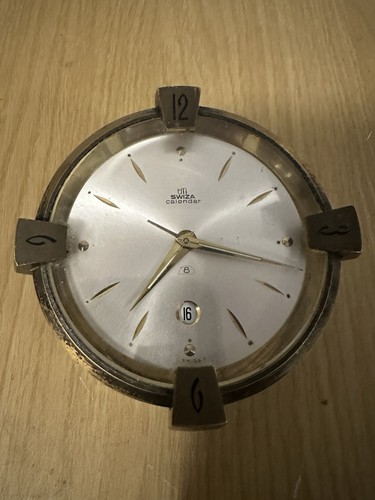 Vintage swiza calendar - swiza, alarm