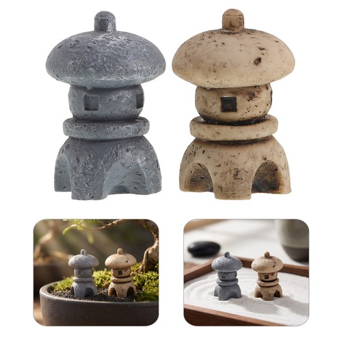 Pcs mini pagoda statues - pagoda,