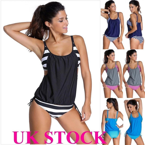 Women two piece tankini - women,