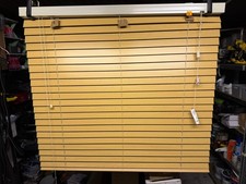 Venetian Blinds W120 x Drop 110cm 50mm Slats Natural Colour PLEASE READ