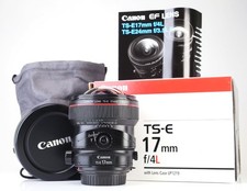 Canon TS-E 17mm F4L Tilt &