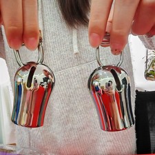 Stainless steel chastity cage - stainless,