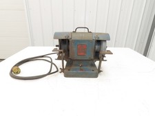 The Cincinnati BEA 102 Vintage 6" Pedestal Grinder 1/4Hp 3450rpm 115V Double-End