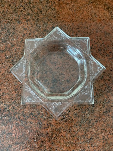 Small octagonal ashtray cup