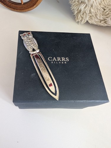 Carrs sterling silver owl - carrs,