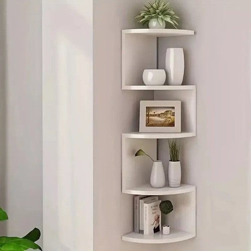 White tier floating corner - floating,