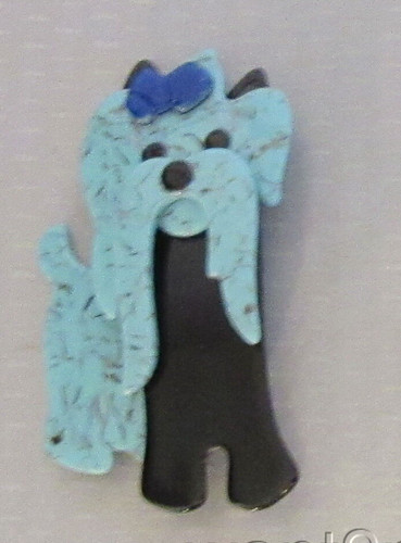 Lea stein paris moustache dog - lea,