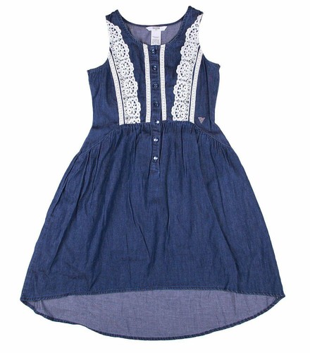 Guess girls blue - denim, lace