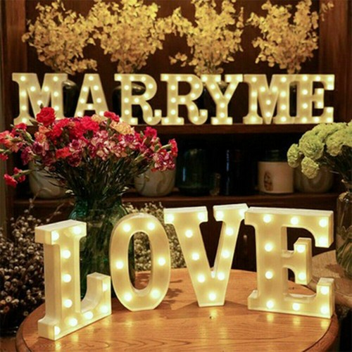 Led light alphabet letters - alphabet,