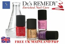 Dr's Remedy Enriched Nail Care Products, Colours Treatment Nail Varnish Polish