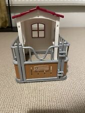 Schleich horse box stall stable with horse