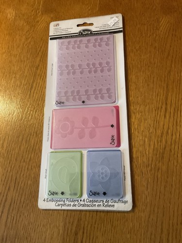 Sizzix embossing folders - 4,