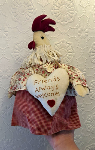 Chicken fabric freestanding - chicken,